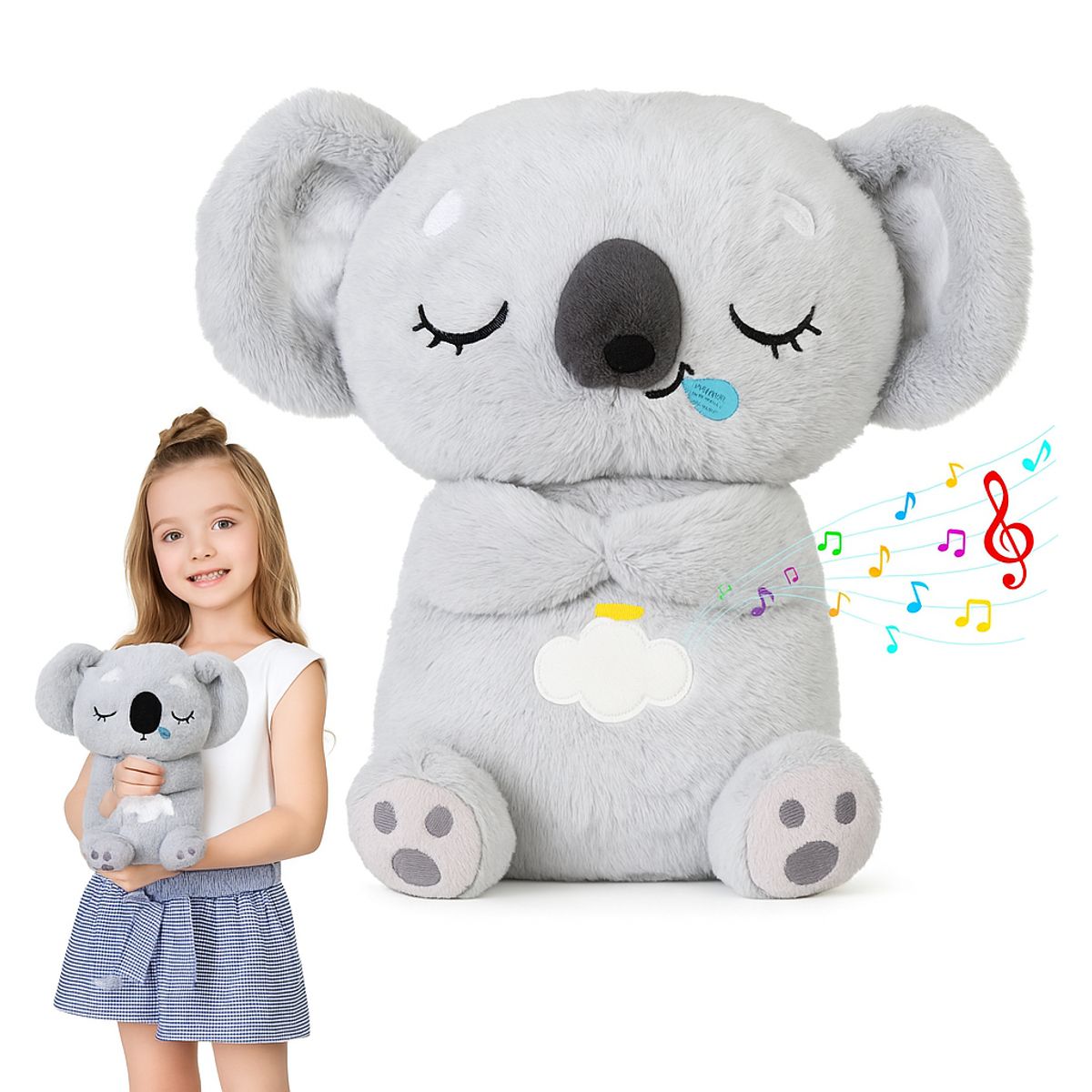 DREAMS - Koala de Peluche que Respira para Dormir Relajante