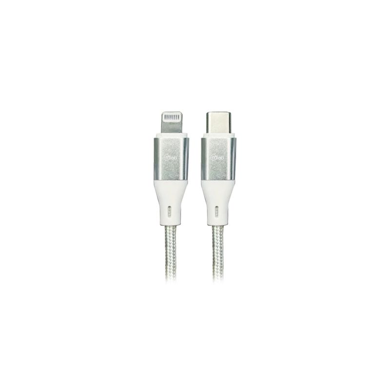 MLAB - Cable Certificado Lightning a Tipo C Silver
