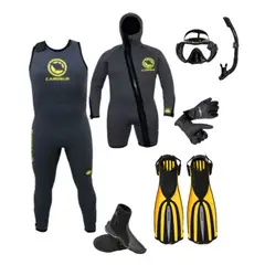 AQUASPORT - Pack Buceo Pro 1 - 7MM - Talla M