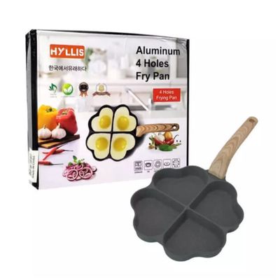 Imagen 2 del producto Sartén Antiadherente 4 Moldes Forma De Corazones