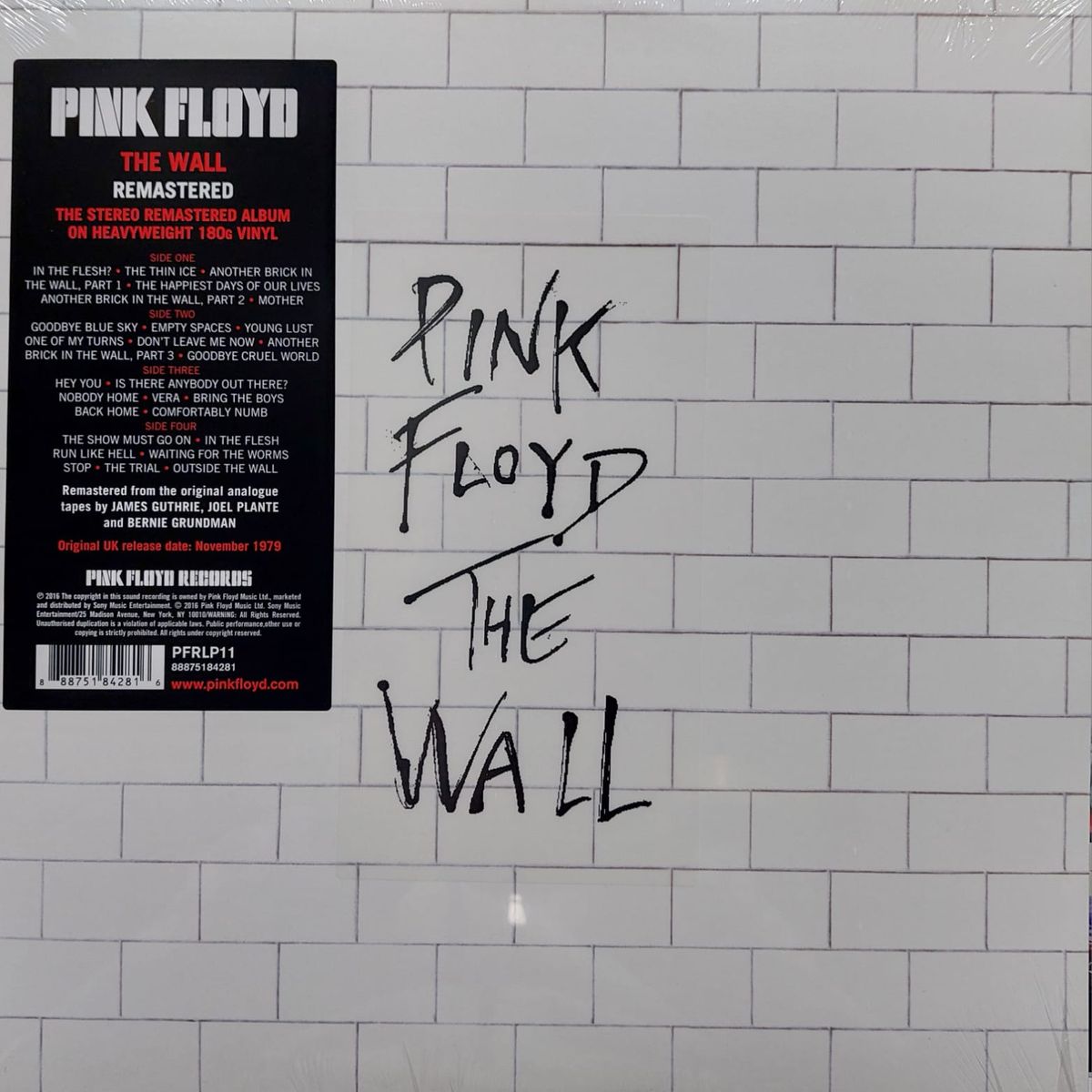 SONY - Vinilo Pink Floyd - The Wall - 2 LP