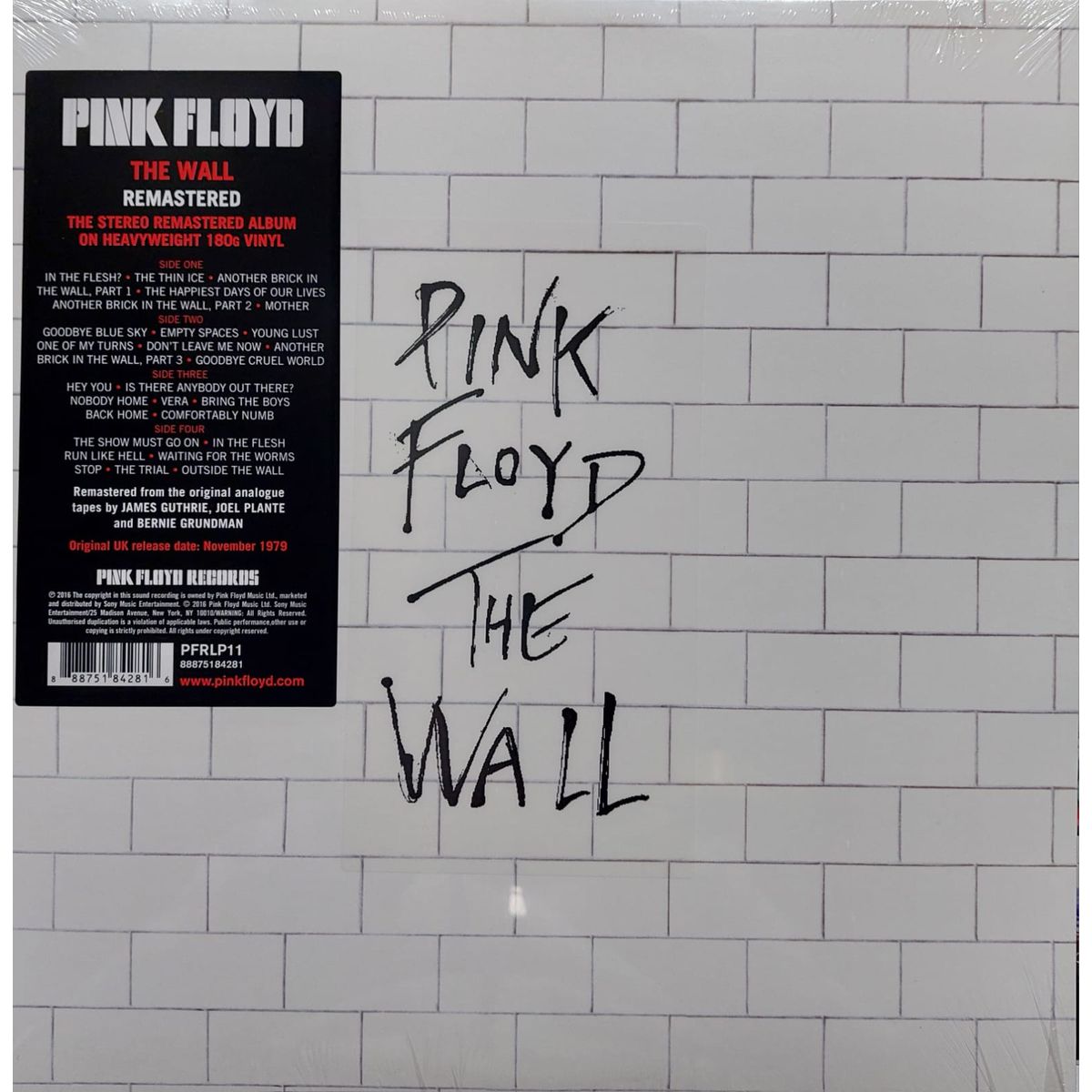 SONY - Vinilo Pink Floyd - The Wall - 2 LP