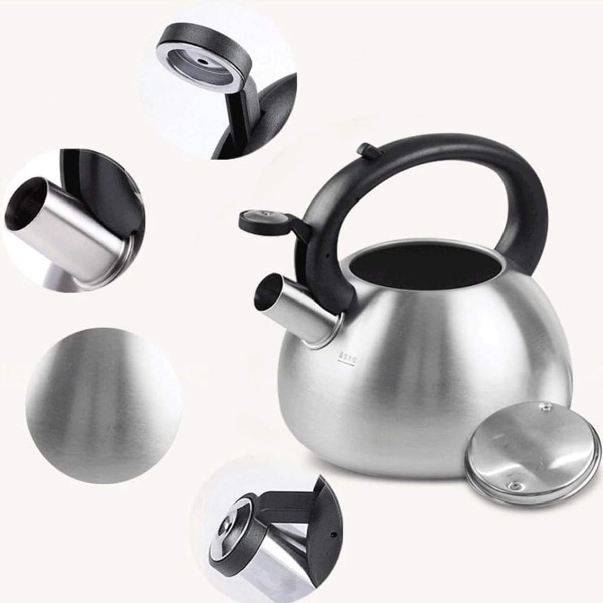 GENERICO - Tetera De Acero Inoxidable 3.6 Litros