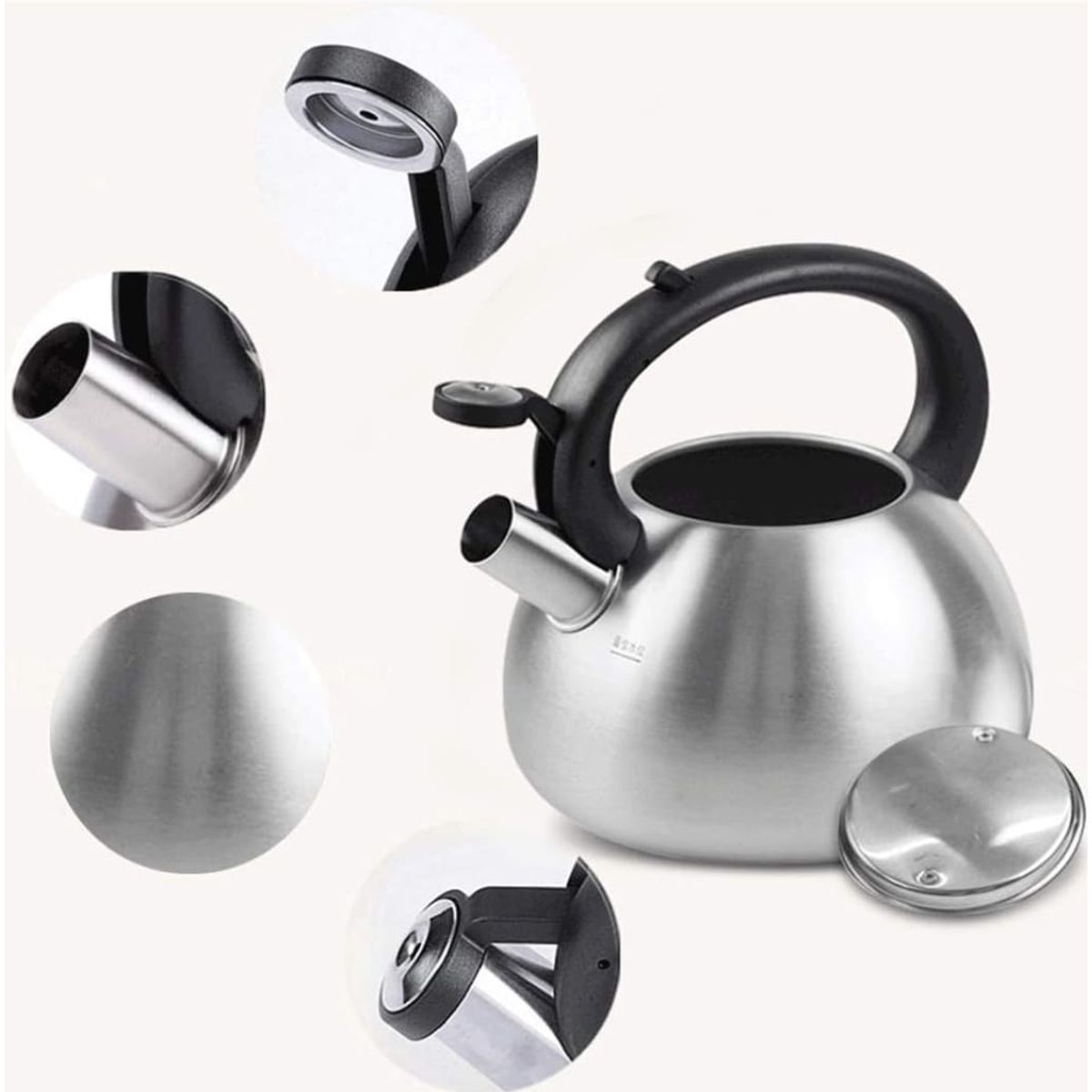 GENERICO - Tetera De Acero Inoxidable 3.6 Litros