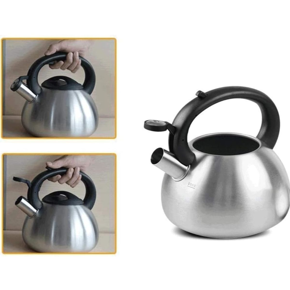 GENERICO - Tetera De Acero Inoxidable 3.6 Litros