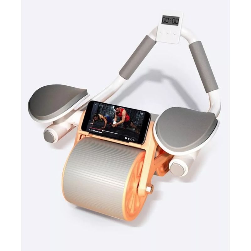 MUNDO MAGIA - Rodillo Abdominal Con Soporte Rueda Para Músculos Abdominal