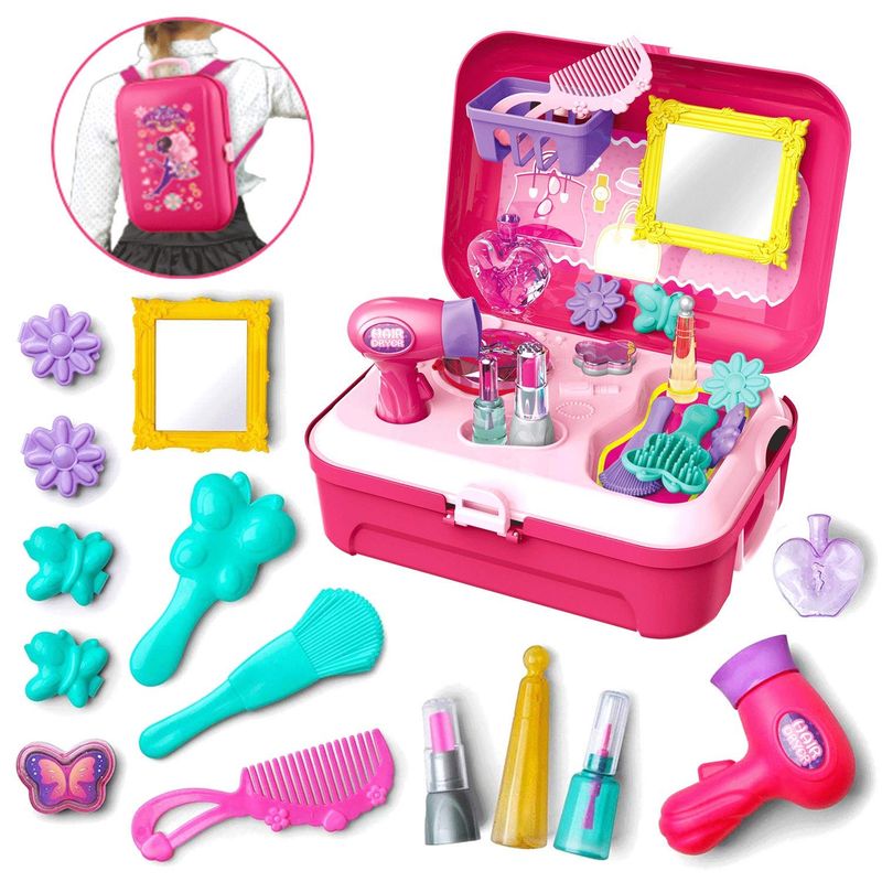 EVERSO - Juego De Juguetes De Maquillaje De Rol Para Niñas