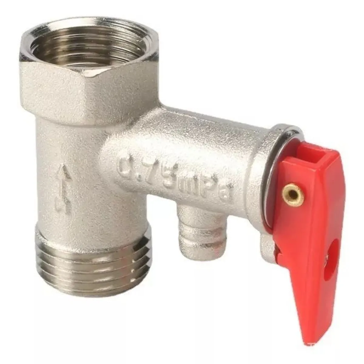 KUANGYE - Válvula Seguridad Termo Eléctrico 1/2 0.75 Mpa