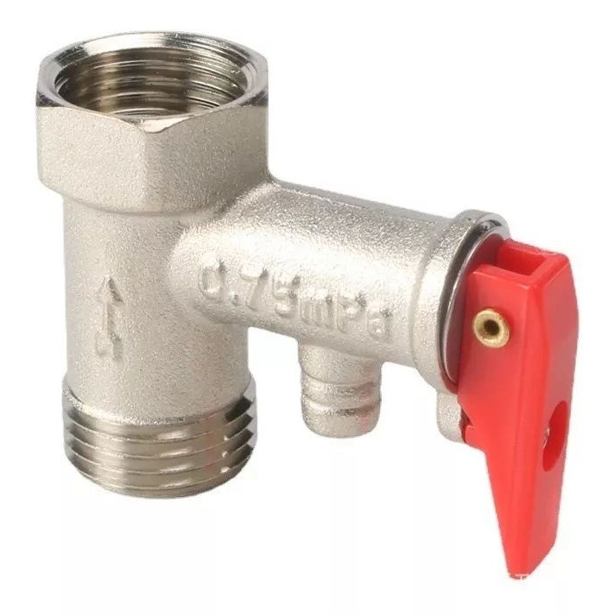 KUANGYE - Válvula Seguridad Termo Eléctrico 1/2 0.75 Mpa