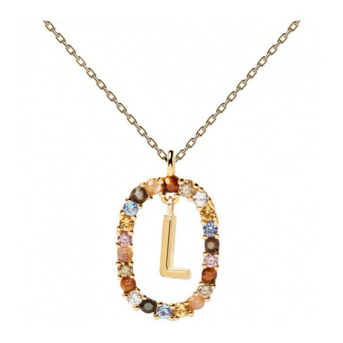 PDPAOLA - Collar PDPaola Co01-271-U Dorado Mujer