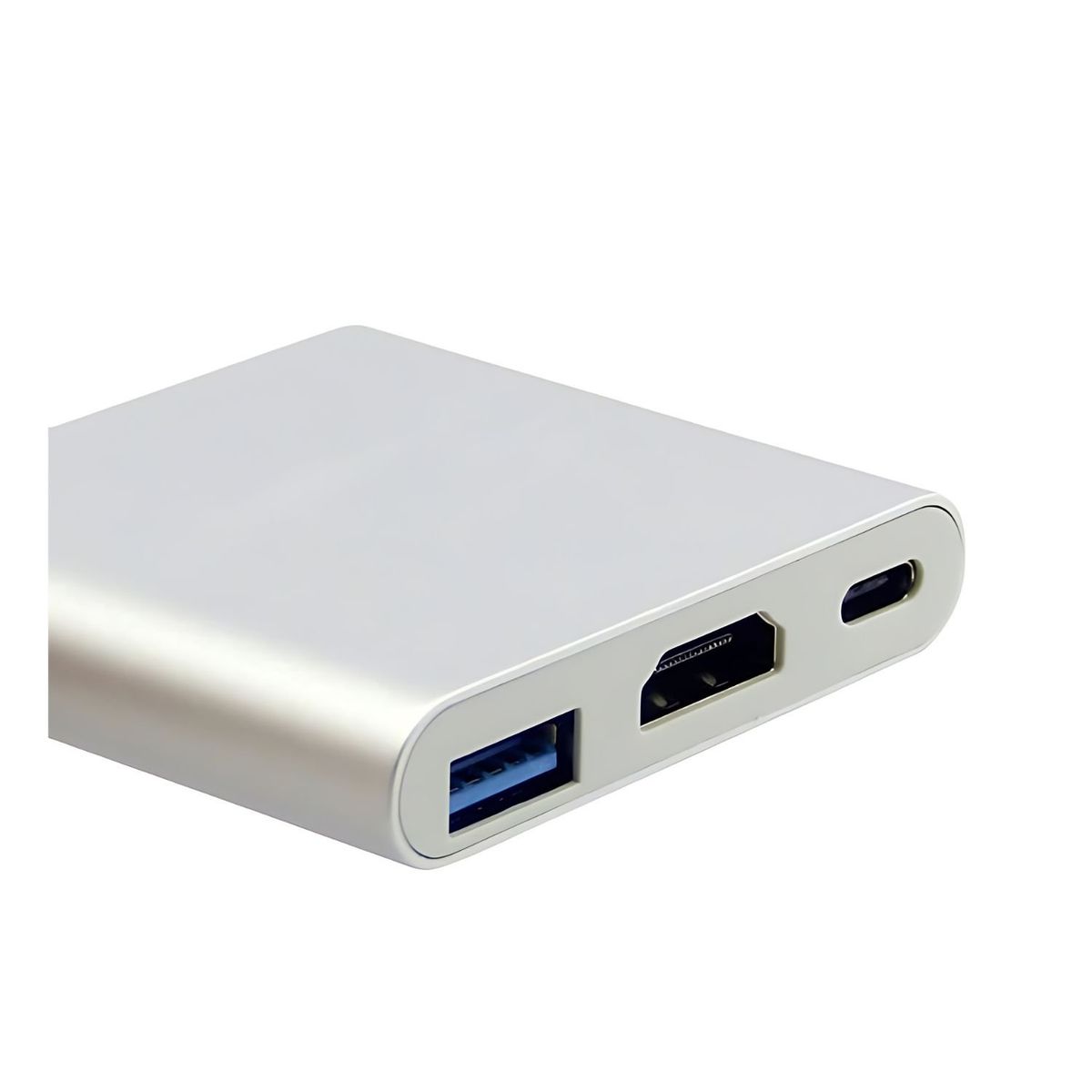 GENERICO - Adaptador Hub 3 En 1 Usb Tipo C A Usb-c Hdmi Usb3.0 Para Mac