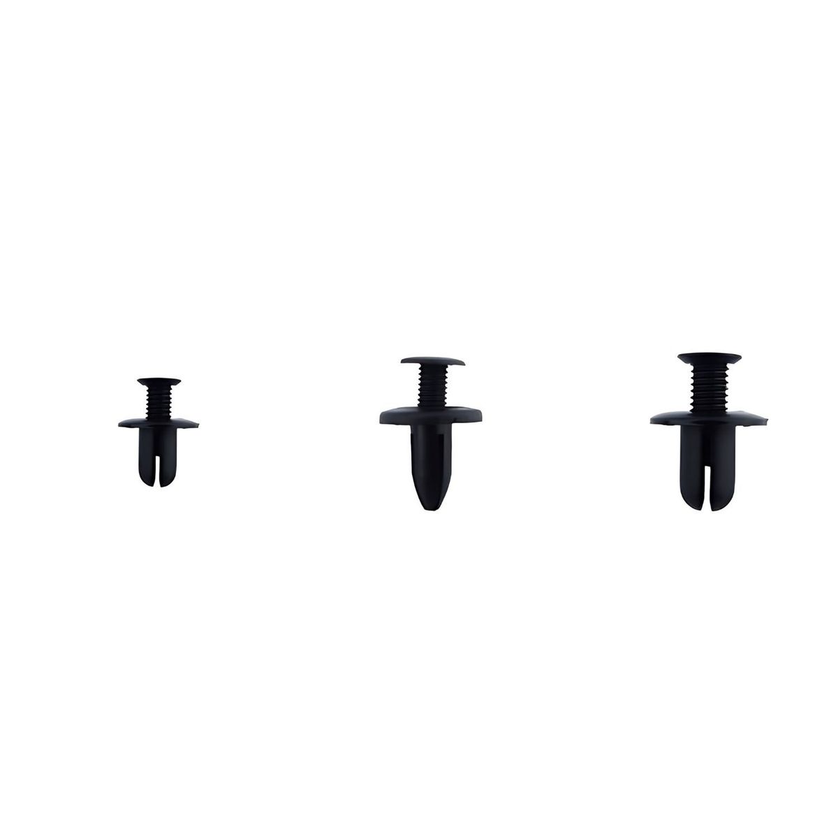 GENERICO - Kit De Clips De Retencion En Pvc Para Auto De 100 Piezas