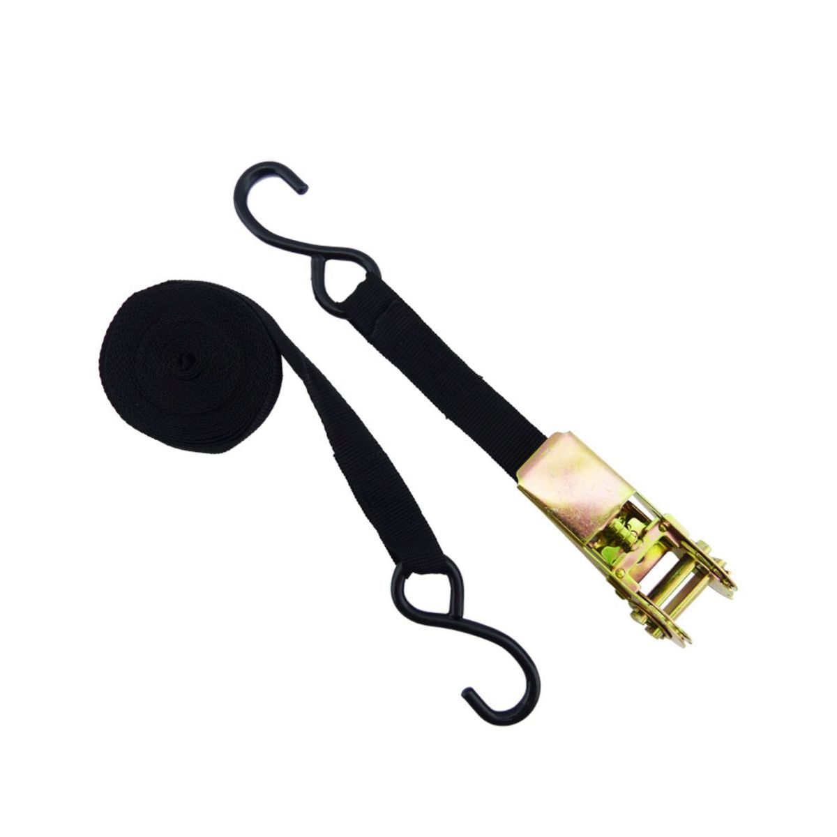 GENERICO - Cinta Amarre Crique Traca Traca Moto Trailer 5 Metros 250 Kg