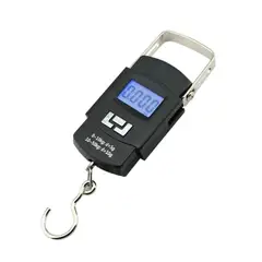 GENERICO - Mini Balanza Portatil Pantalla Lcd Con Gancho De Acero 50KG