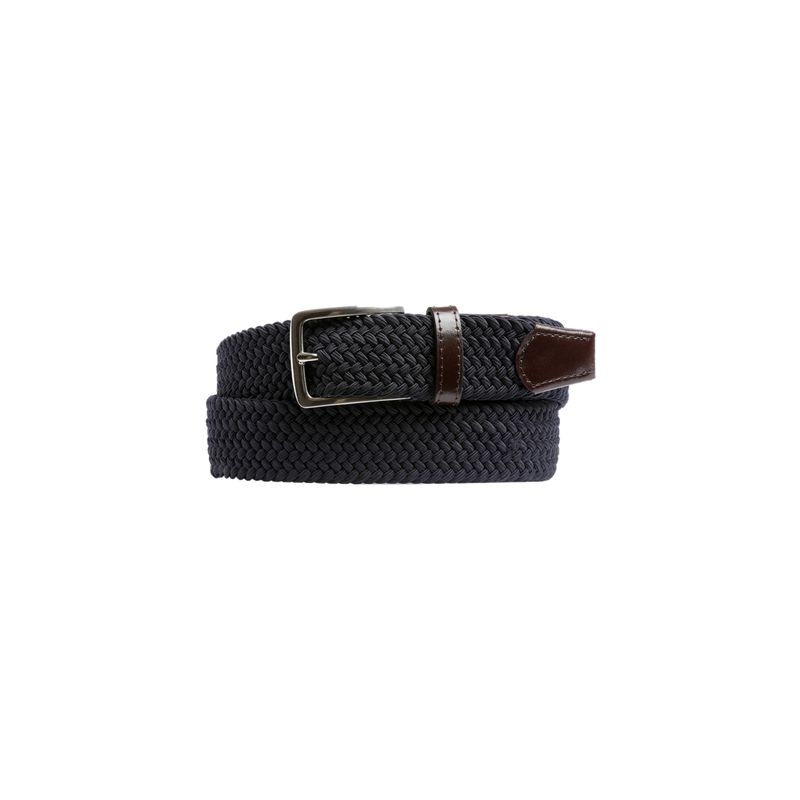 DOCKERS - Cinturón Hombre Trenzado Azul Marino Dockers