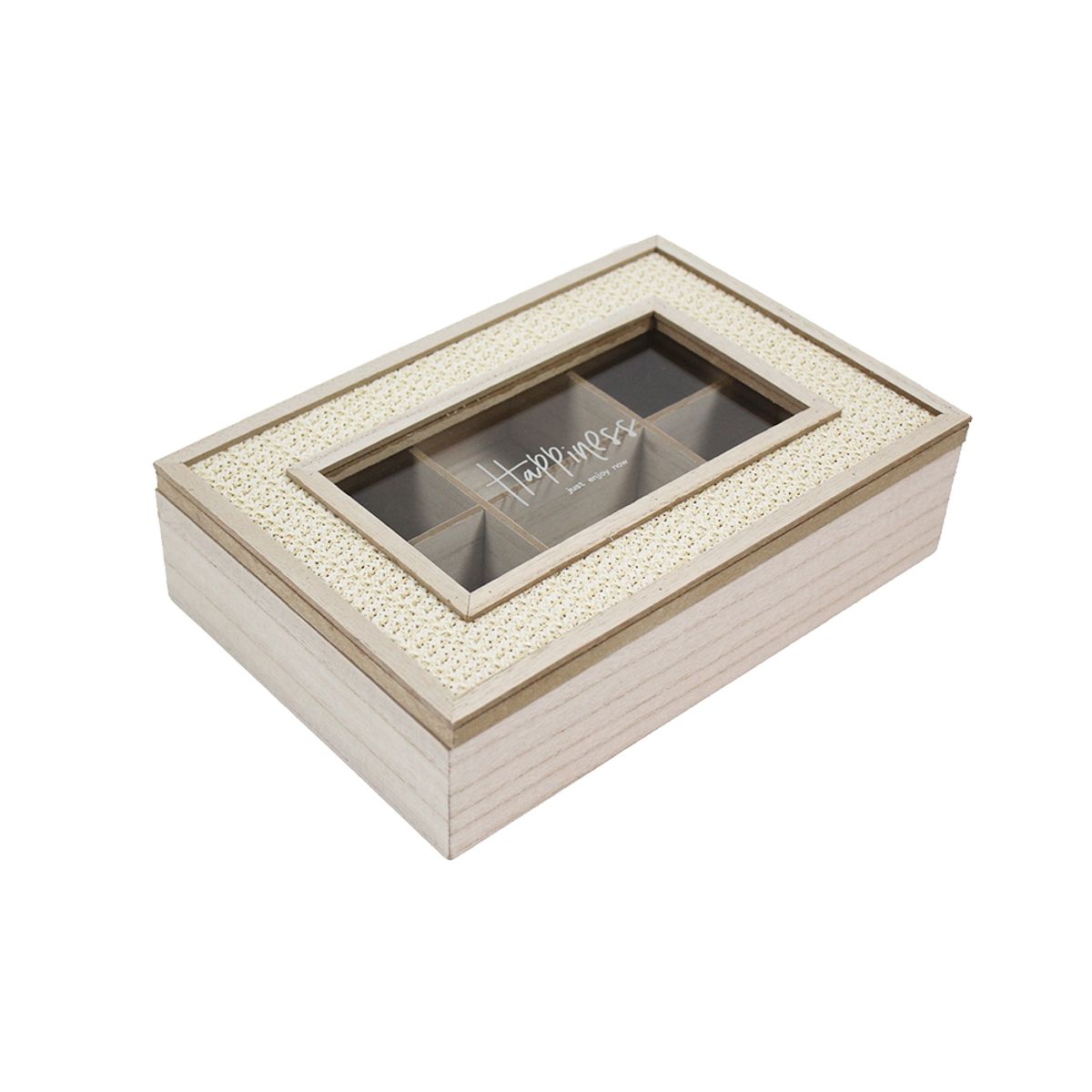 NEWTREE - Organizador de Te Madera 16x24x7cm