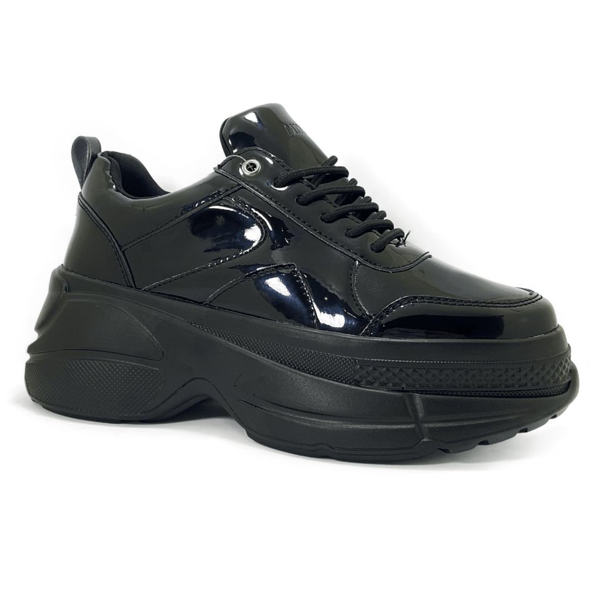 GENERICO - ZAPATILLA PLATAFORMA CHAROL LULA MININAS