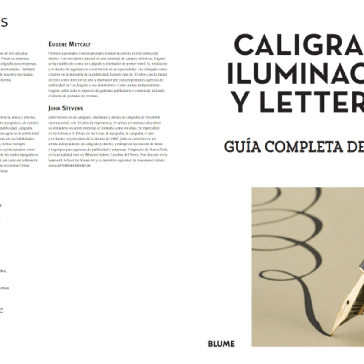 BLUME - Caligrafía, iluminación y lettering