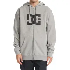 DC SHOES - Poleron Star Zh Gris DC