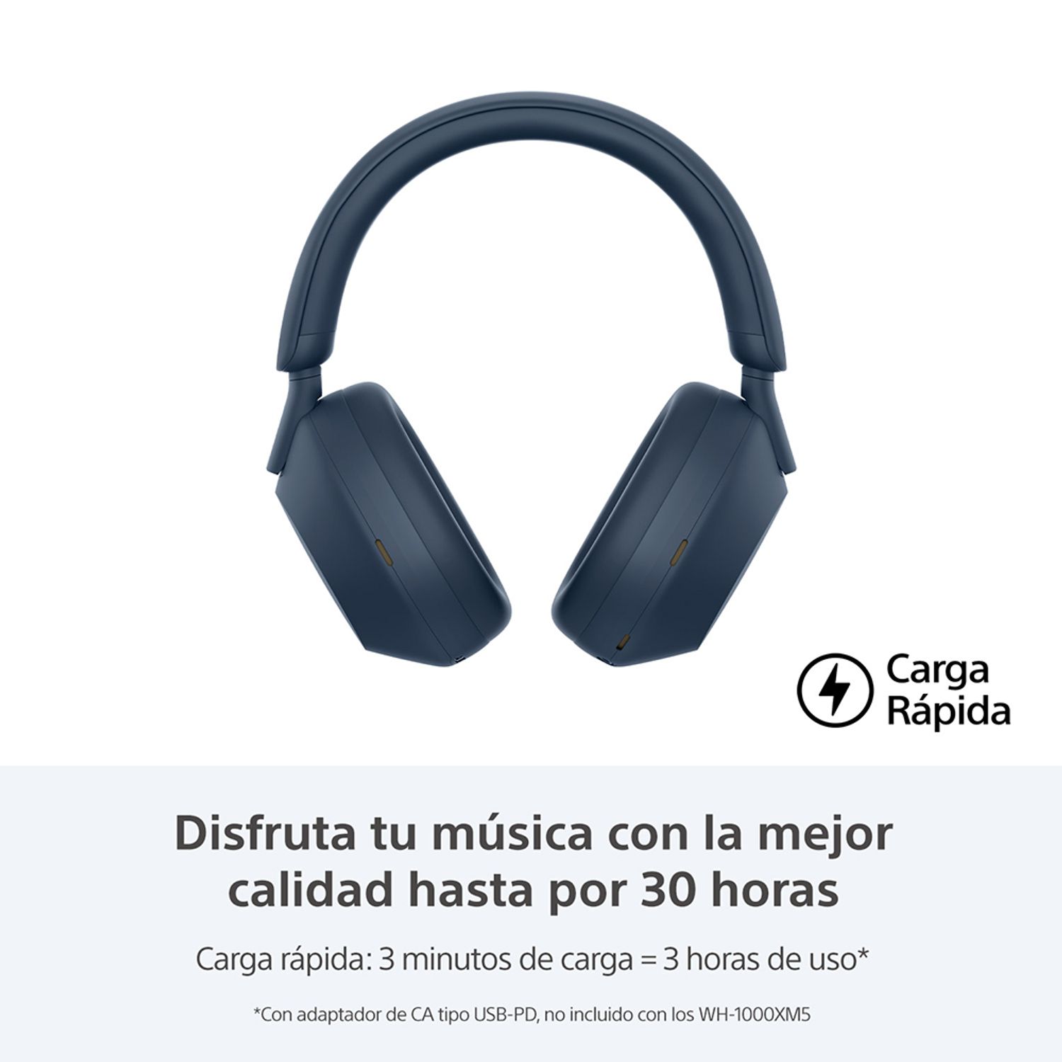 SONY Audífonos Bluetooth con noise cancelling WH-1000XM5