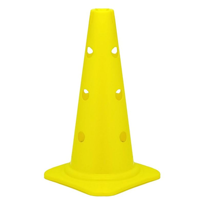 GENERICO - Cono Entrenamiento Ejercicio Agilidad 32 Cms agujeros
