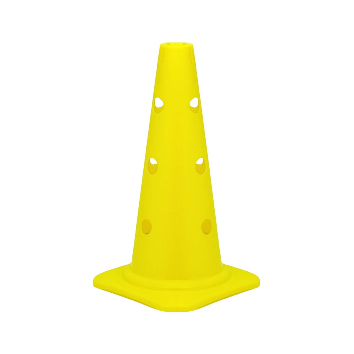 GENERICO - Cono Entrenamiento Ejercicio Agilidad 32 Cms agujeros