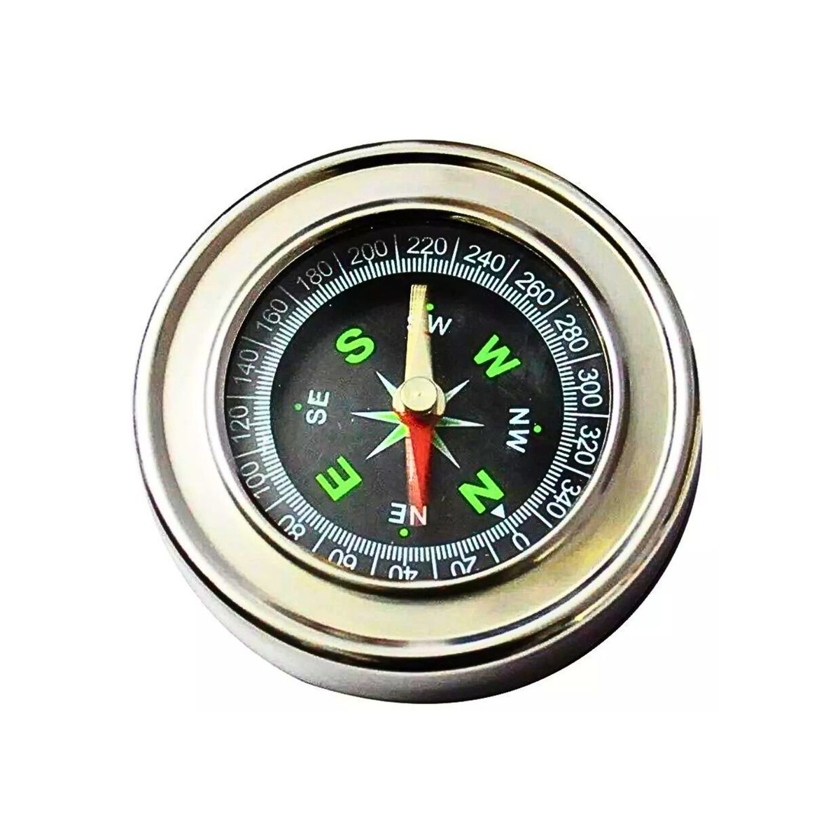 GENERICO - Brújula Magnética De Bolsillo Trekking Viajes Camping