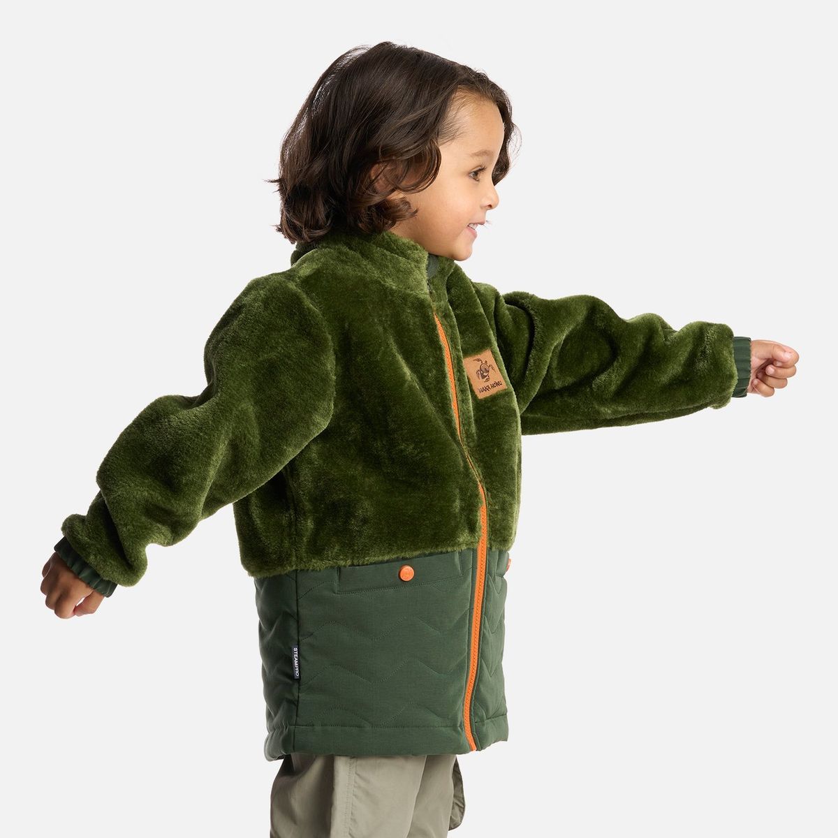 HAKA HONU - Chaqueta Niño Mini-Noesni Verde Haka Honu