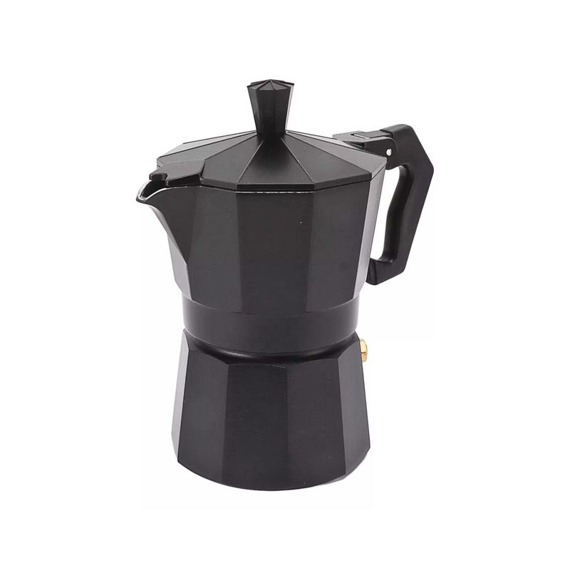 GENERICO - Cafetera Moka Italiana Espresso Portátil A Base De Aluminio