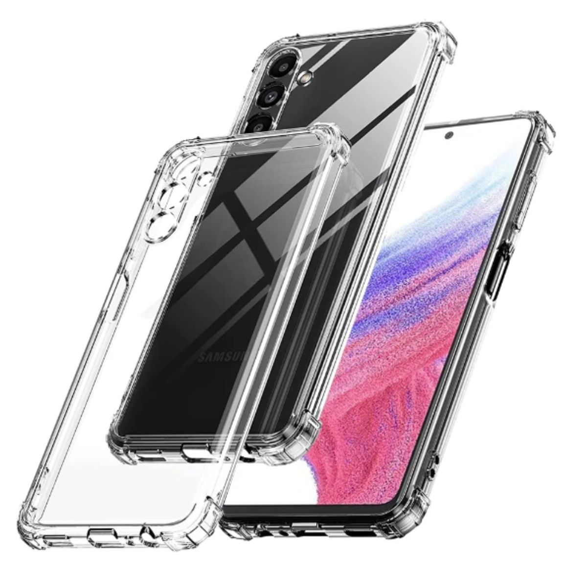 GENERICO - Carcasa Para Samsung A35 5g Transparente Reforzada
