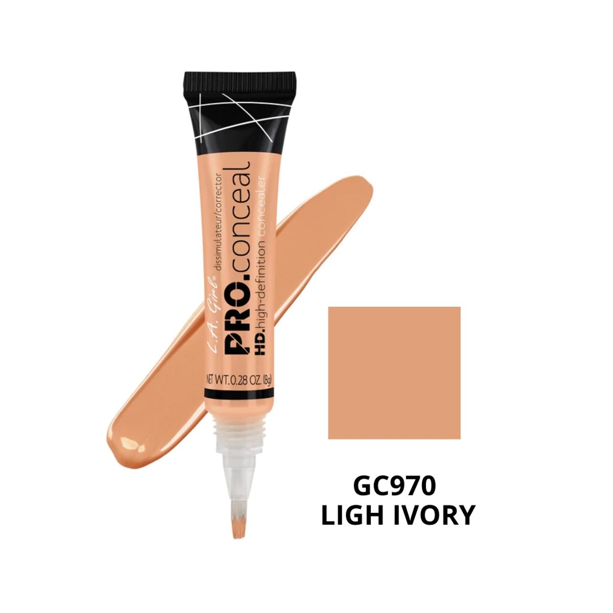 LA GIRL COSMETICS - La Girl Corrector Pro HD High Definition Light Ivory