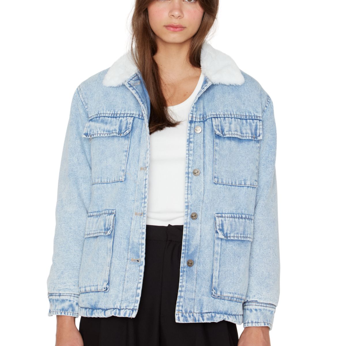 JACINTA TIENDA - Chaqueta James denim azul Jacinta Tienda