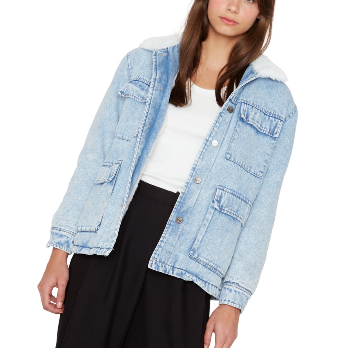 JACINTA TIENDA - Chaqueta James denim azul Jacinta Tienda