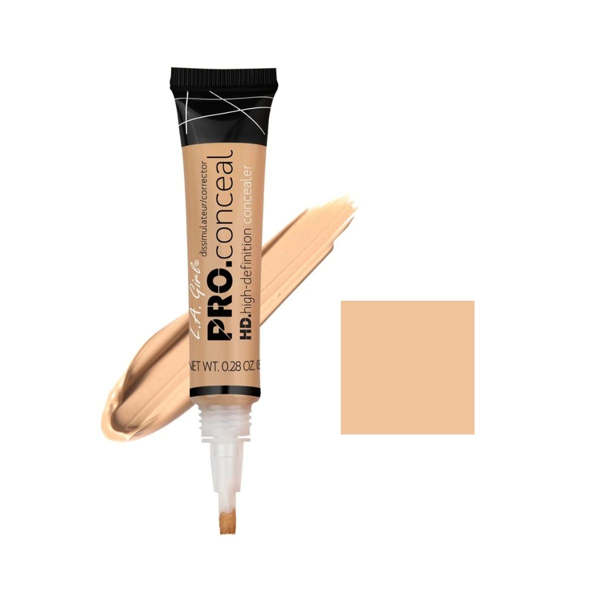 LA GIRL COSMETICS - La Girl Corrector Pro HD High Definition Creamy Beige
