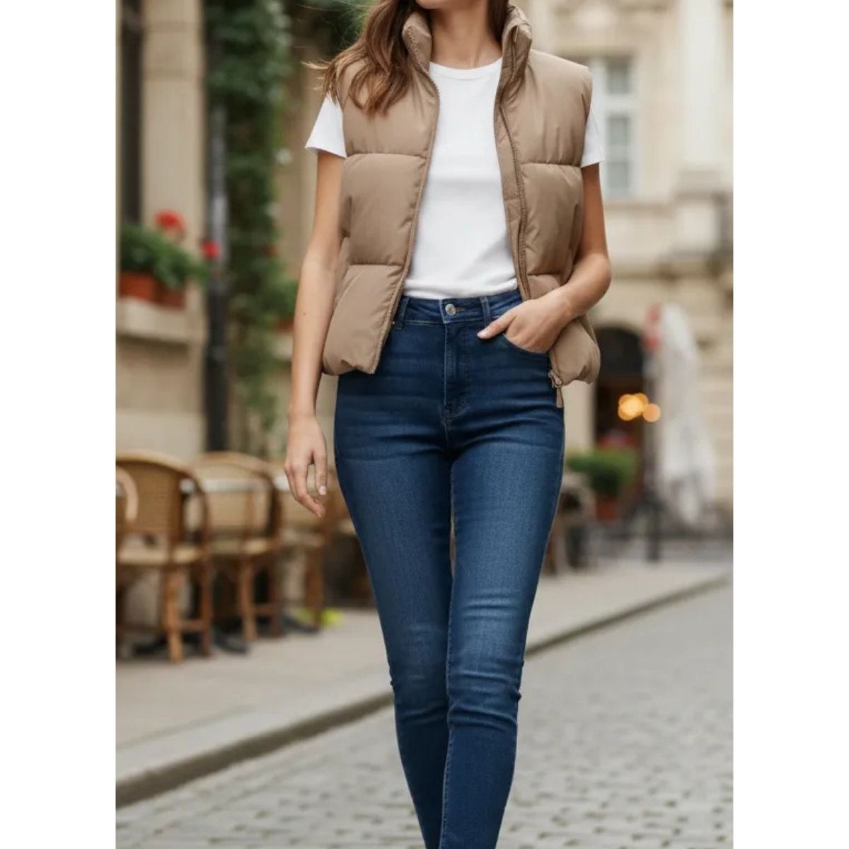 LOOK SHOP - Parka Puffa Mujer Premium Excelente Calidad Chaqueta 7035