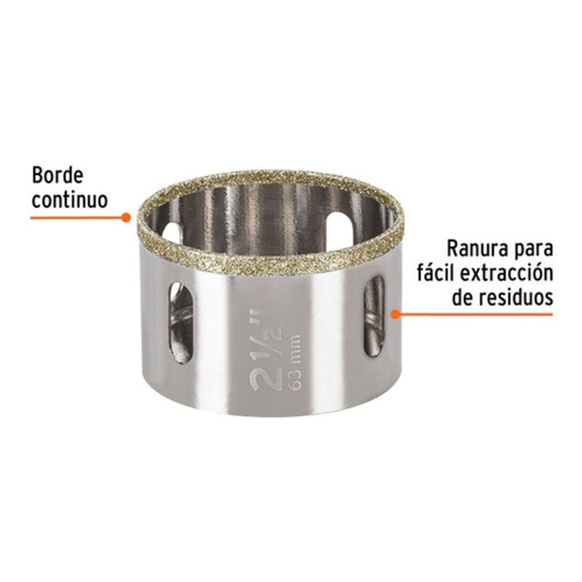 TRUPER - Sierra Copa Diamantada Para Cerámazulej 2-12 PuLG