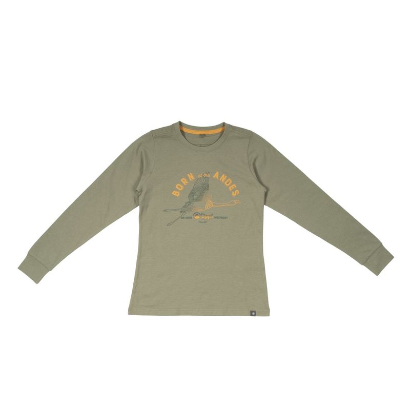 LIPPI - Polera Teen Girl Range Long-Sleeve Cotton T-Shirt Laurel Lippi