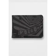 VOLCOM - Billetera Post Bifold Hombre Negro