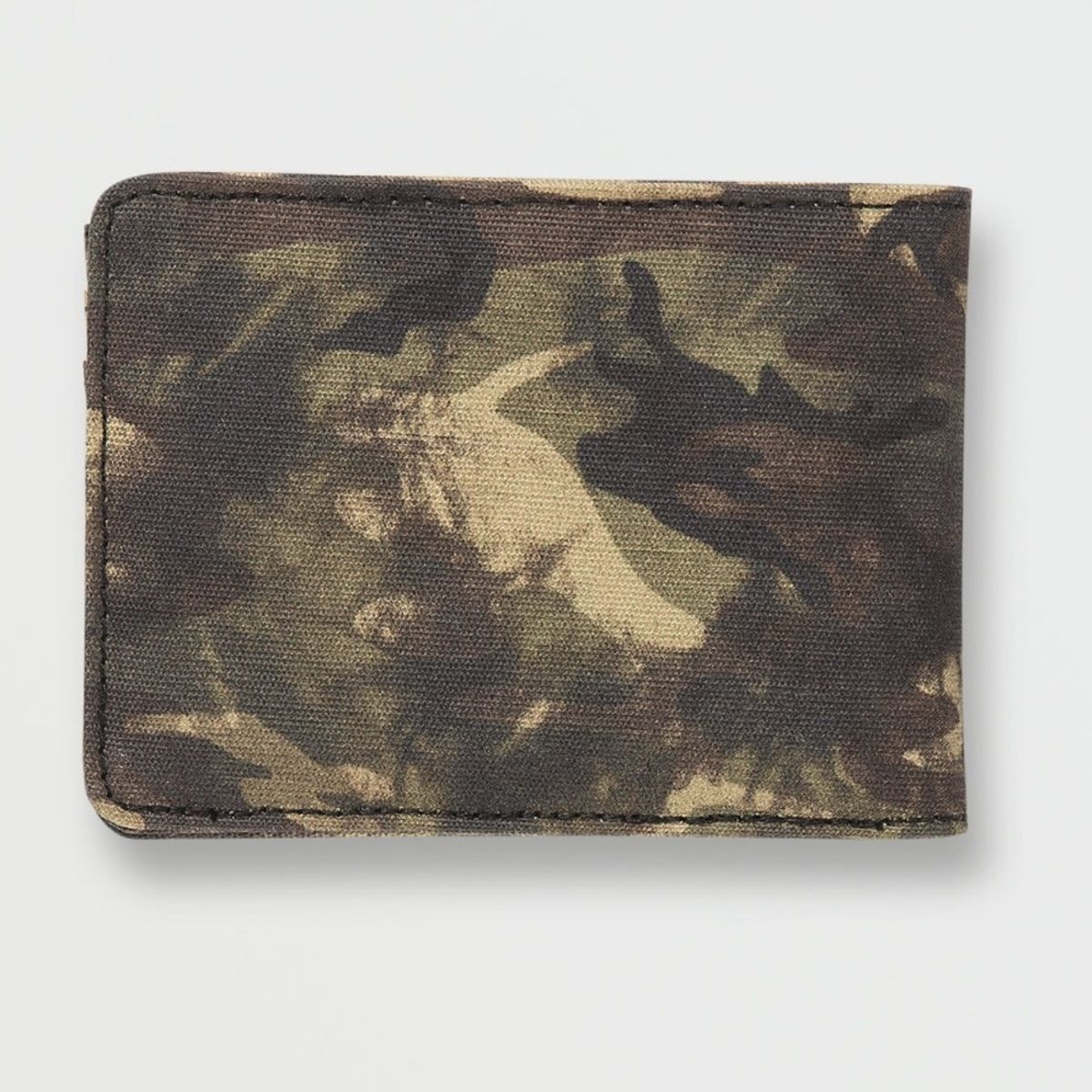 VOLCOM - Billetera Post Bifold Hombre Verde Volcom