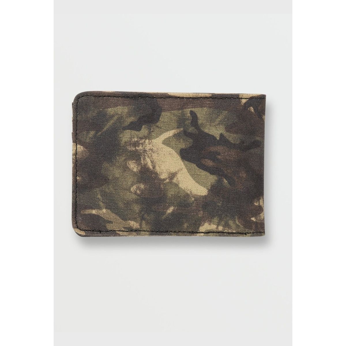 VOLCOM - Billetera Post Bifold Hombre Verde Volcom