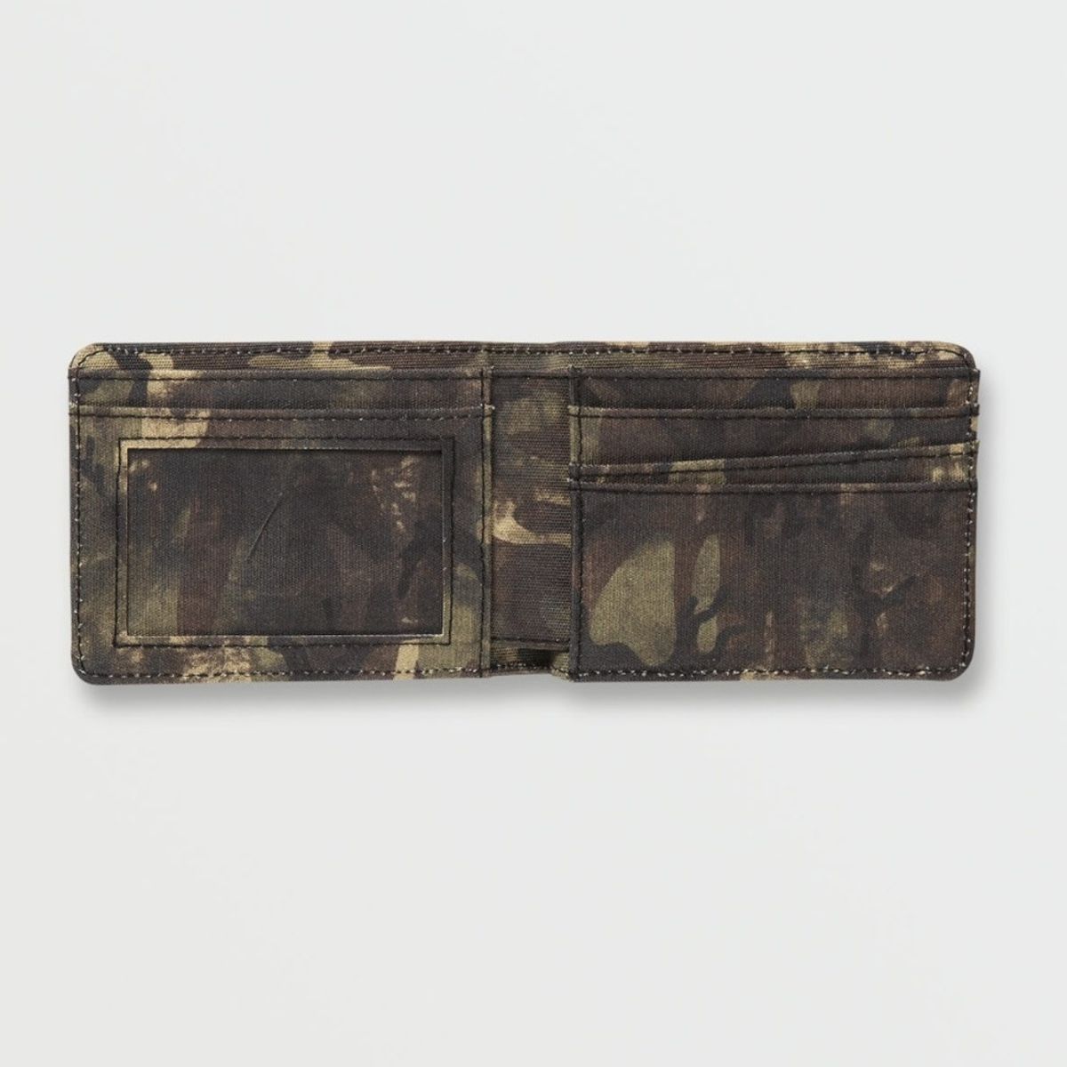 VOLCOM - Billetera Post Bifold Hombre Verde Volcom