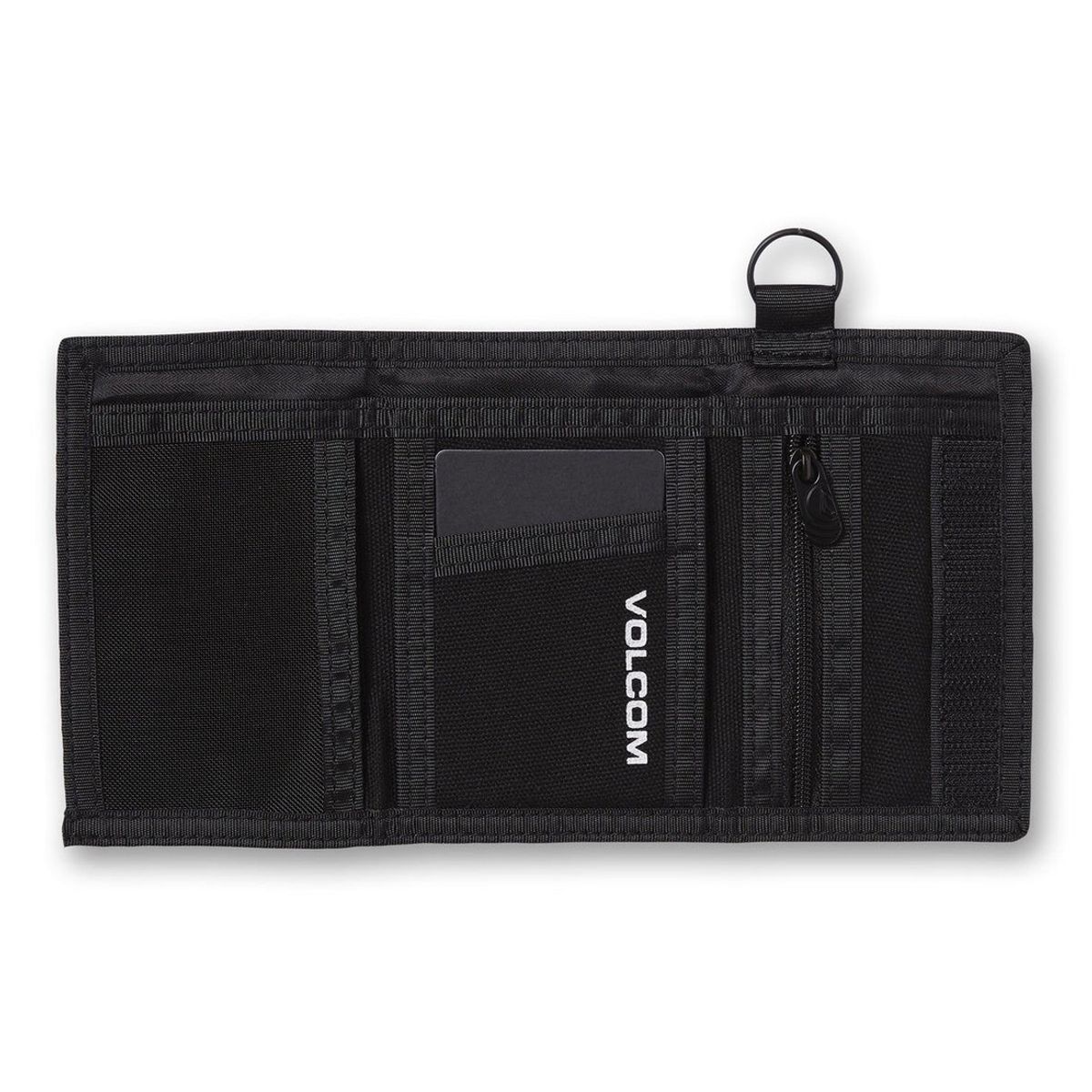 VOLCOM - Billetera Box Stone Hombre Negro  Volcom