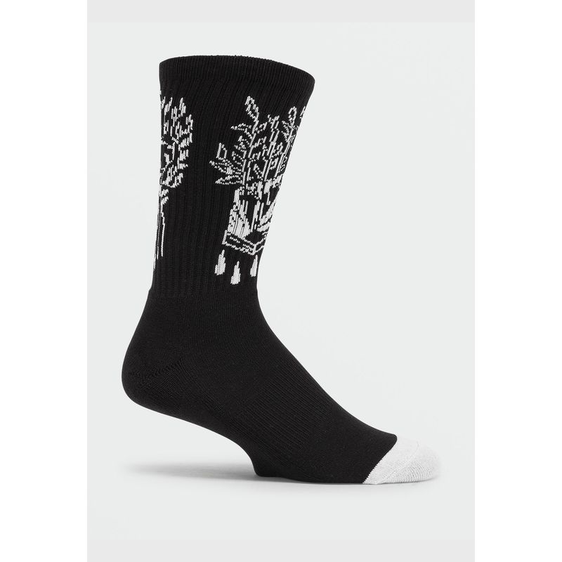 VOLCOM - Calcetines Vaderetro FA Front Hombre Print Black Volcom