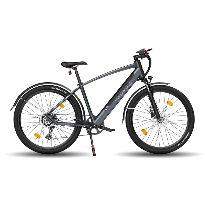 A DECE OASIS - Bicicleta Eléctrica ADO DECE 300C Gris