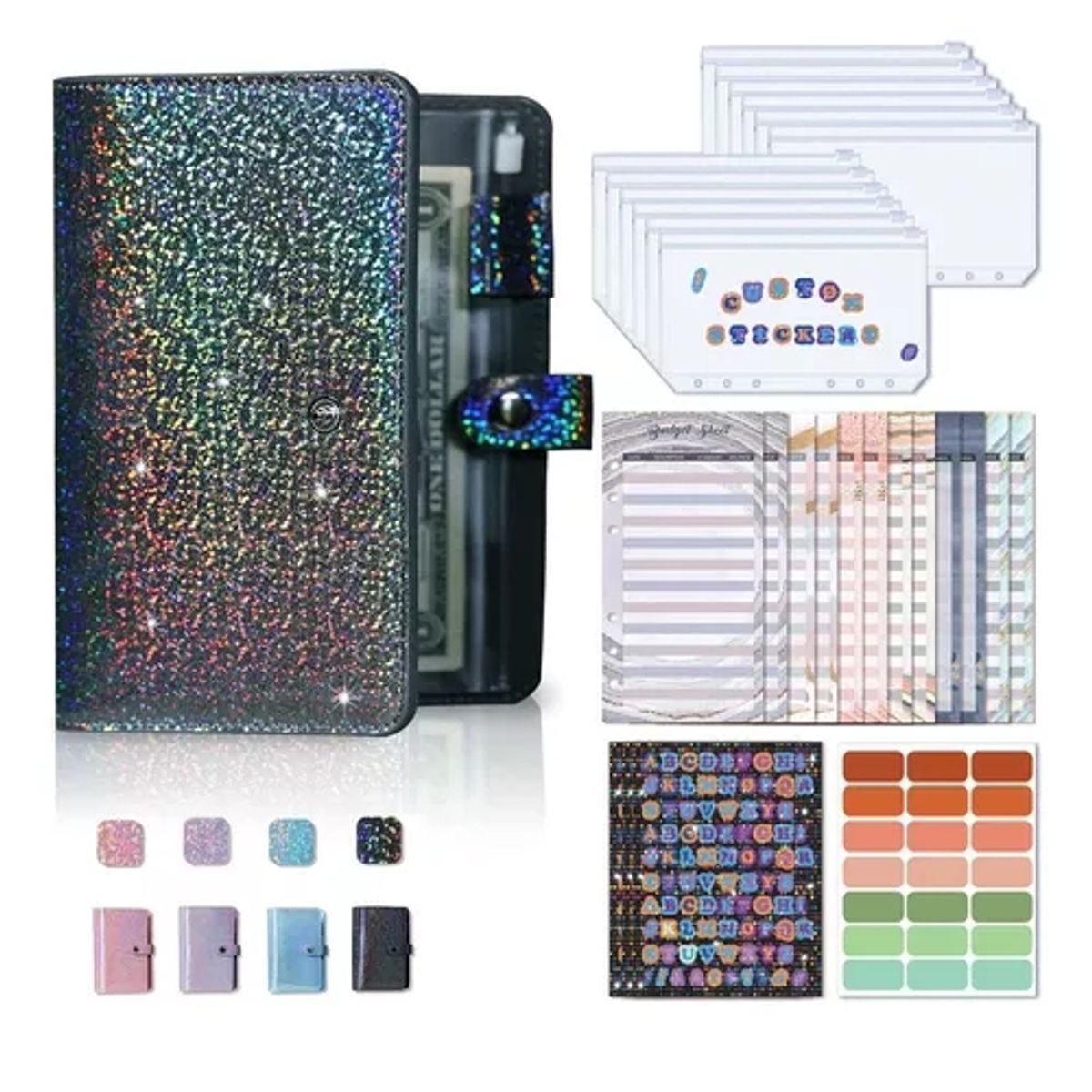 GENERICO - Bolsa De Carpeta Carpeta Planner A6 Gypsophila Organigastos