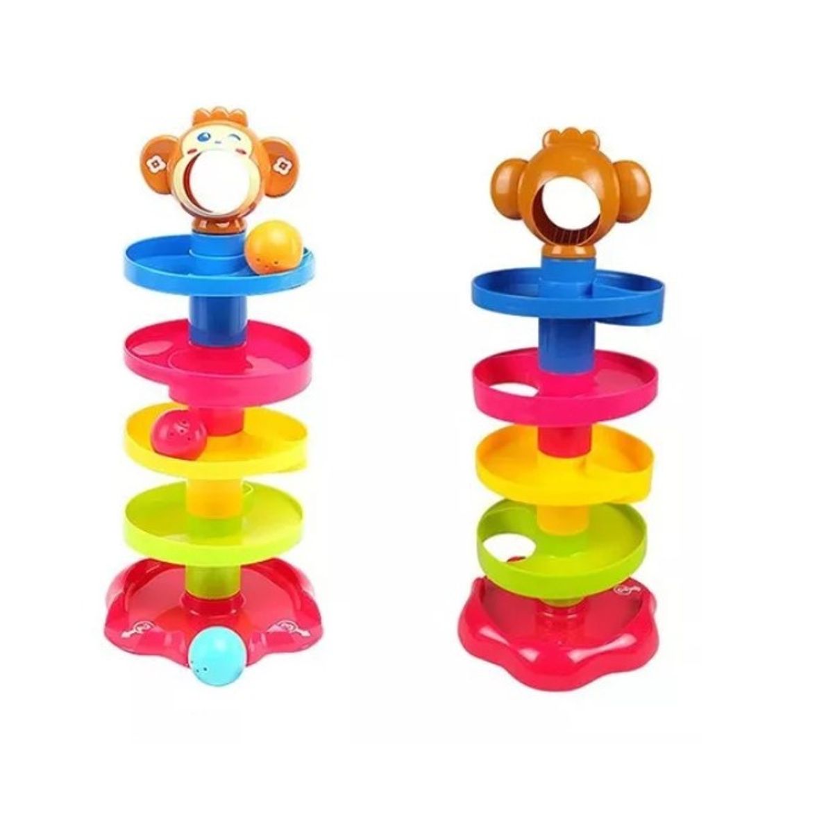 GENERICO - Juego En Forma De Torre Con Tobogán Para Lanzar Pelotas