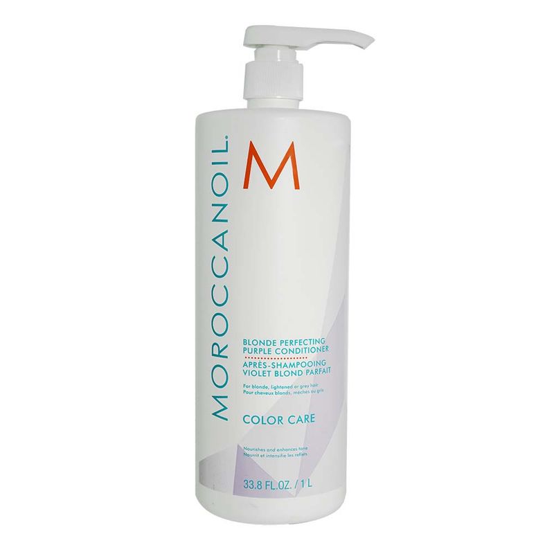 MOROCCANOIL - Acondicionador Púrpura Perfeccionamiento Rubios 1L Moroccanoil