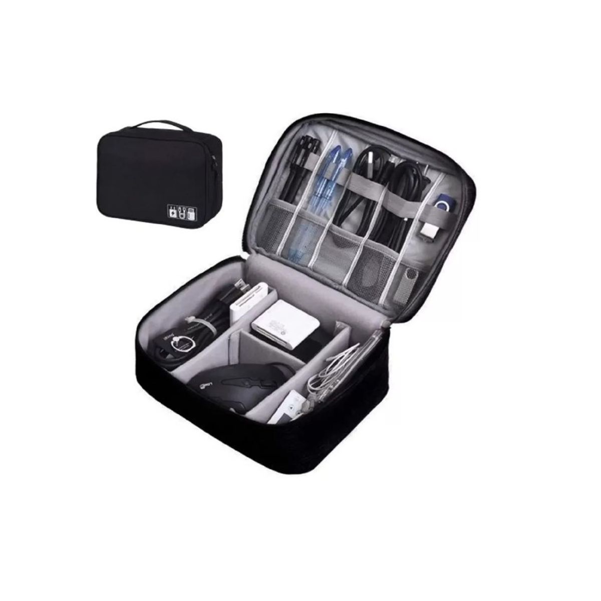 GENERICO - Estuche Organizador Cables Ordenador Bolso Organizador Viaje