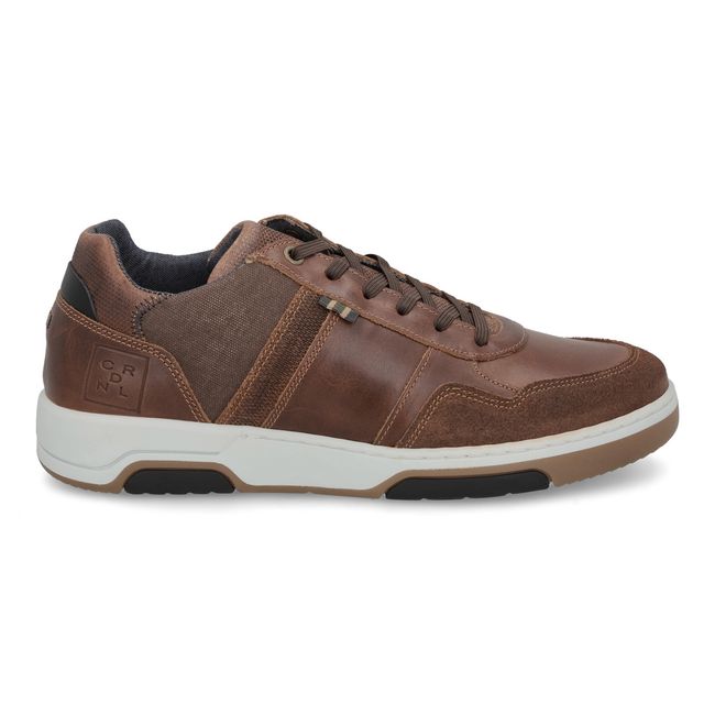 CARDINALE - Zapatillas Cuero Y Textil Brass-0-30 Brandy CARDINALE