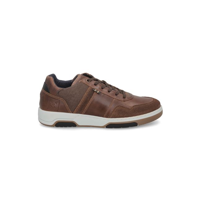 CARDINALE - Zapatillas Cuero Y Textil Brass-0-30 Brandy CARDINALE